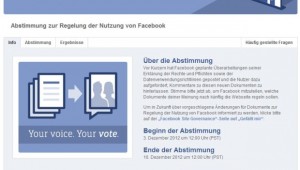 Facebook Governance Vote