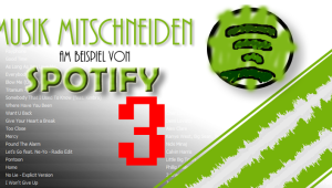 Spotify Musik mitschneiden