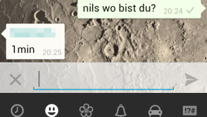 WhatsApp Holo UI