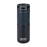 Audi 3292200400 Trinkflasche Isolierflasche Trinkbecher Thermosflasche 500ml, schwarz, mit Audi...