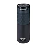 Audi 3292200400 Trinkflasche Isolierflasche Trinkbecher Thermosflasche 500ml, schwarz, mit Audi...