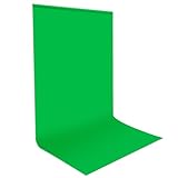 Neewer 10 x 20FT / 3 x 6 M Fotostudio 100% reines Muslin Faltbare Hintergrund Grün