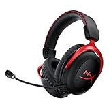 HyperX Cloud II Wireless Gaming-Headset, 2,4-GHz, 30 Std. Akku, 20 m Reichweite, DTS Headphone...