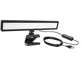 USB LED Streaming Licht 9W LUXCEO,66 Lampenperlen Videolicht,mit Desktop-Stativ&Clip(2500-9000K,CRI...