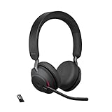 Jabra Evolve2 65 Wireless Headset – Noise Cancelling Microsoft Teams Zertifizierte Stereo...