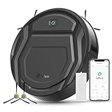 LEFANT Saugroboter, Superschlank WLAN Roboterstaubsauger, Kompatibel mit Alexa Sprachsteuerung,...