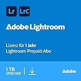 Adobe Lightroom inkl. Lightroom Classic 1 TB |KI-gestützter Foto-Editor |1 Jahr | PC/Mac | Digital...