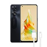 OPPO Reno8T Handy, 8 GB + 128 GB, Kamera 100 MP + 2 MP, Mikroskop-Kamera, Android-Smartphone, Akku...