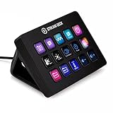 Elgato Stream Deck MK.2 – Studio-Controller, 12GB, 15 Makrotasten, auslösen von Aktion in Apps...