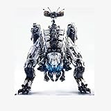Horizon Zero Dawn Thunder Jaw Bausatz-Modell, Geschenke, Spielzeug-Baustein-Set, Baustein-Modell...