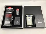 MeyTrade Zippo Ford Mustang schwarz matt Geschenk Set Feuerzeug - 60004843