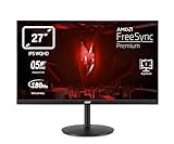 Acer Nitro XV271UM3 Gaming Monitor 27 Zoll (69 cm Bildschirm) WQHD, 180Hz DP, 144Hz HDMI, 0,5ms (GTG...