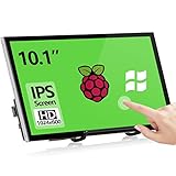 HAMTYSAN Raspberry Pi Touch Screen, 10.1 Zoll Bildschirm 1024x600 Kleiner tragbarer HDMI IPS Monitor...