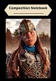 Composition Notebook: Horizon forbidden west , 4k picture of Aloy Classic, Journal 6 x 9, 100 Page...