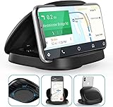 Handyhalterung Auto,360° Drehbar Handy Halterung ,Armaturenbrett Handyhalterung Mit Klebesockel,KFZ...