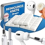 tagplus® Reinigungsknete Handy & Kopfhörer inkl. Profi Reinigungs-Tool, Handy Reinigungsset für...