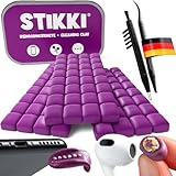 STIKKI Reinigungsknete für Handy & Kopfhörer – Profi Reinigungsset inkl. Bürsten & Ladebuchsen...