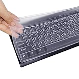 aurorayer 4 Stück Tastaturschutz, Silikon Tastatur Abdeckungen Staubschutz,Transparent...