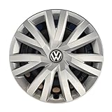 Volkswagen 5G0071456YTI 5G0071456 YTI Radkappen Radzierblenden für Stahlfelgen - 4 Stück, Silber...