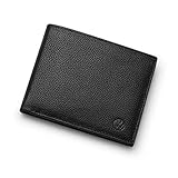 Volkswagen 000087400L041 Geldbörse Portemonnaie Leder Herrenbörse, schwarz