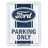 Nostalgic-Art Retro Blechschild, 15 x 20 cm, Ford – Parking Only – Geschenk-Idee für...