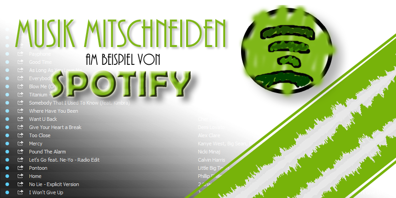 Spotify: Musik mitschneiden