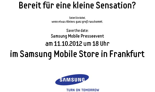 Kommt das Galaxy S3 Mini im Oktober?