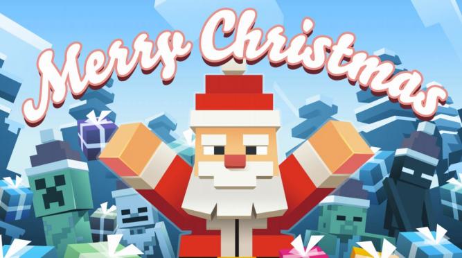 Minecraft Weihnachtslied steig in die Charts ein