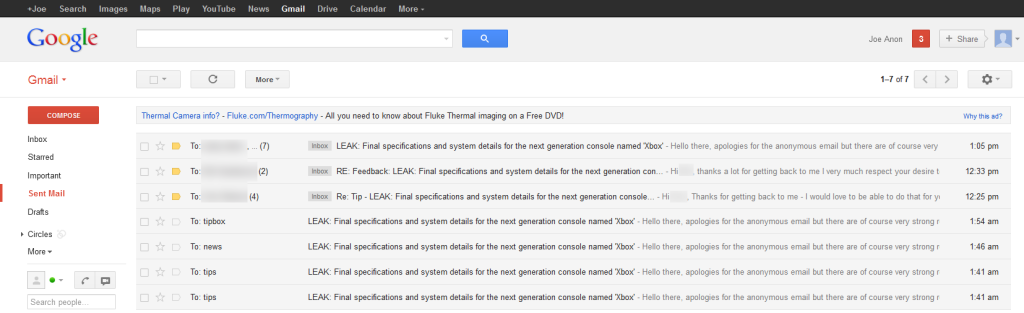 Email Eingang