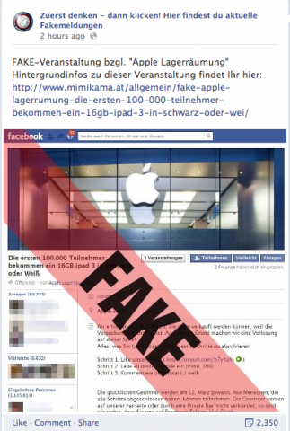 facebook-fake