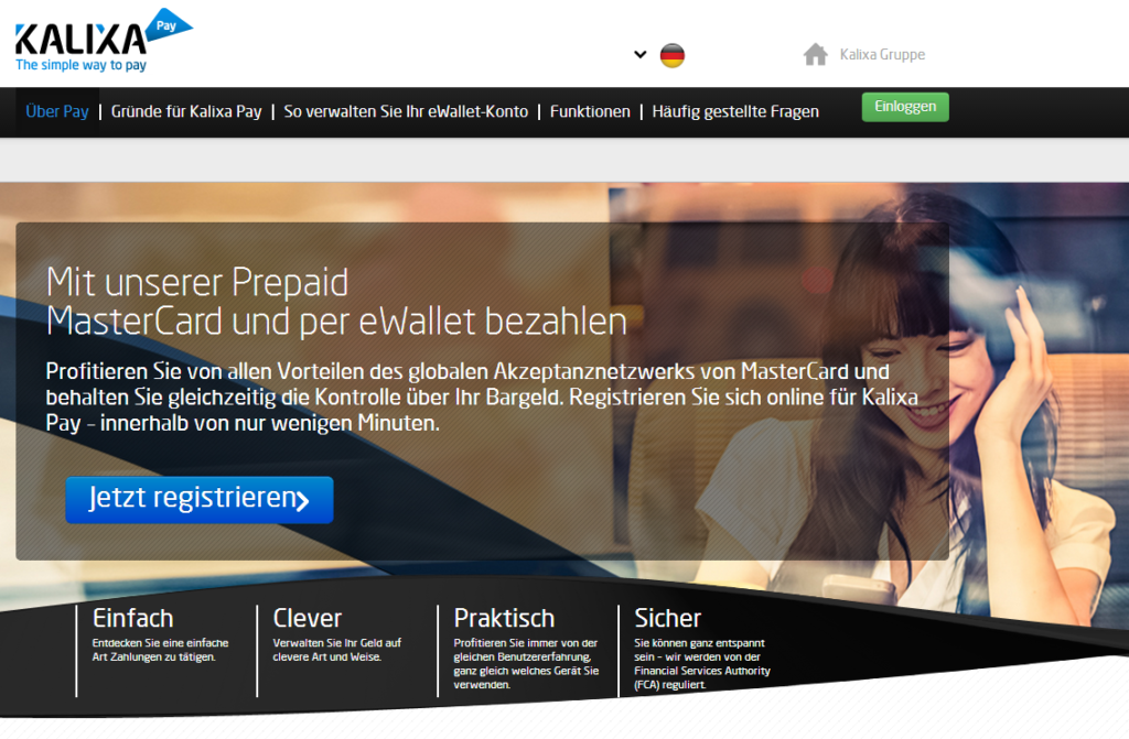 Kalixa – die Prepaid MasterCard