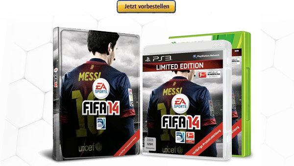 FIFA 14 Limited Edition jetzt bei Amazon