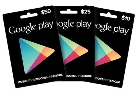 Bei welchen Händlern gibt es die Google-Play-Geschenkkarten?