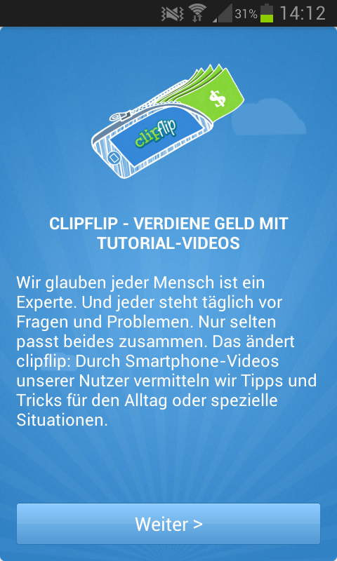 Geld verdienen mit dem Smartphone #1: ClipFlip [Update]