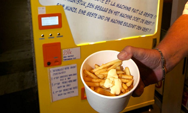 Pommes-Automat serviert innerhalb von 90 Sekunden