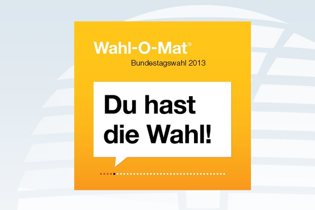 Wahl-O-Mat zur Bundestagswahl startet heute