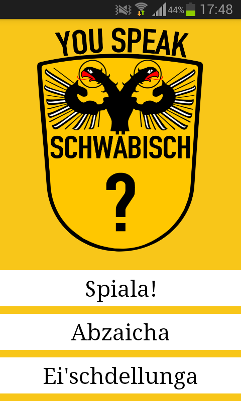 DIE App #25 – You Speak Schwäbisch?