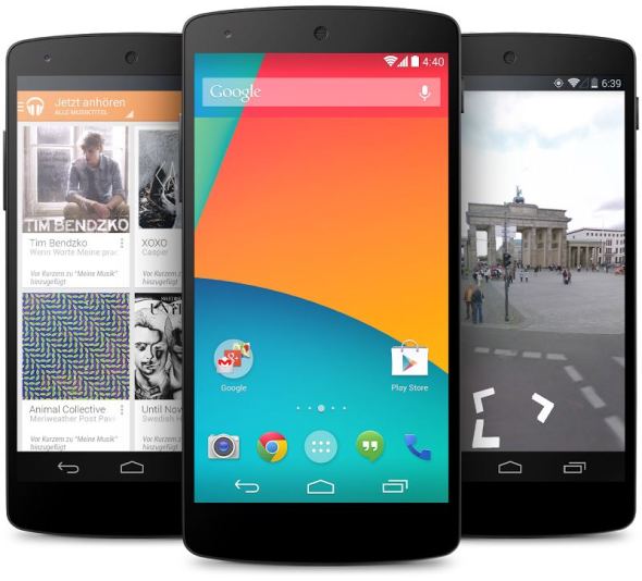 Nexus 5 bei Amazon vorbestellbar