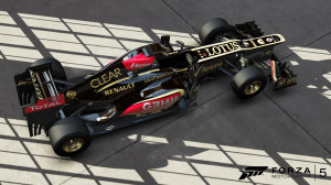 Lotus F1, leider nicht von Anfang an spielbar