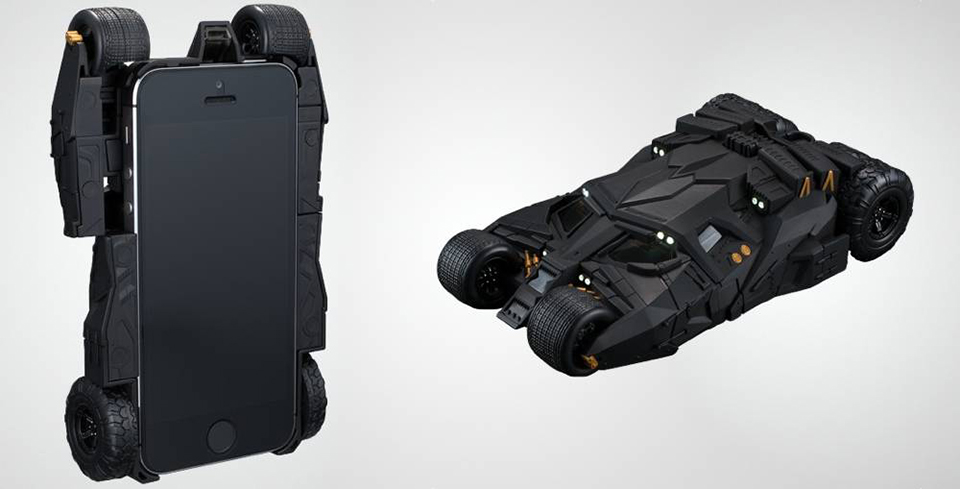 Geniale Batmobil-Hülle für iPhone 5/5S