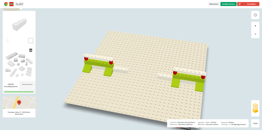 Google: erstellt eure eigenen Lego-Kreationen