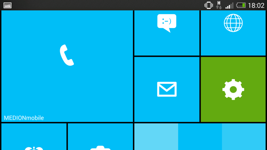 Windows 8 Oberfläche für Android mit Launcher 8