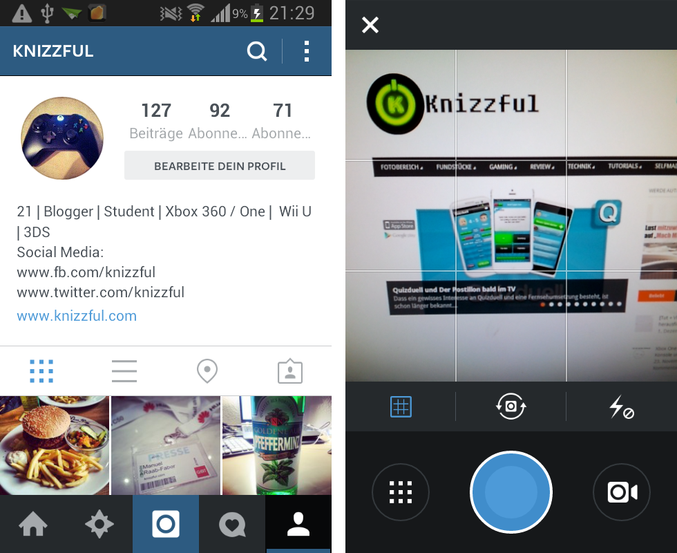 Android: Instagram bekommt großes Update