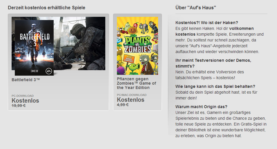 Origin: Battlefield 3 kostenlos downloaden