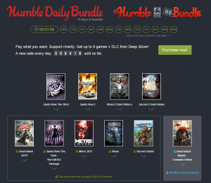 Humble Daily Bundle Deep Silver