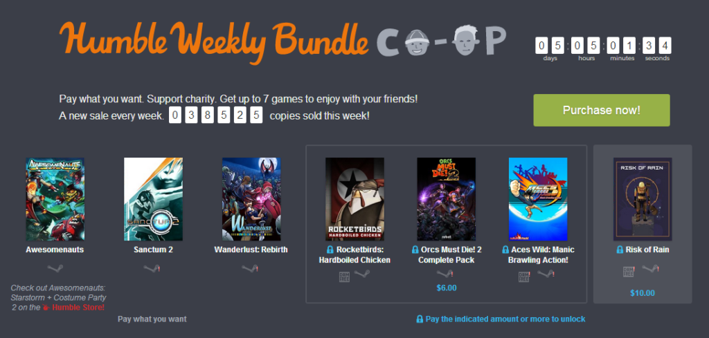 Humble Weekly Bundle: Co-op