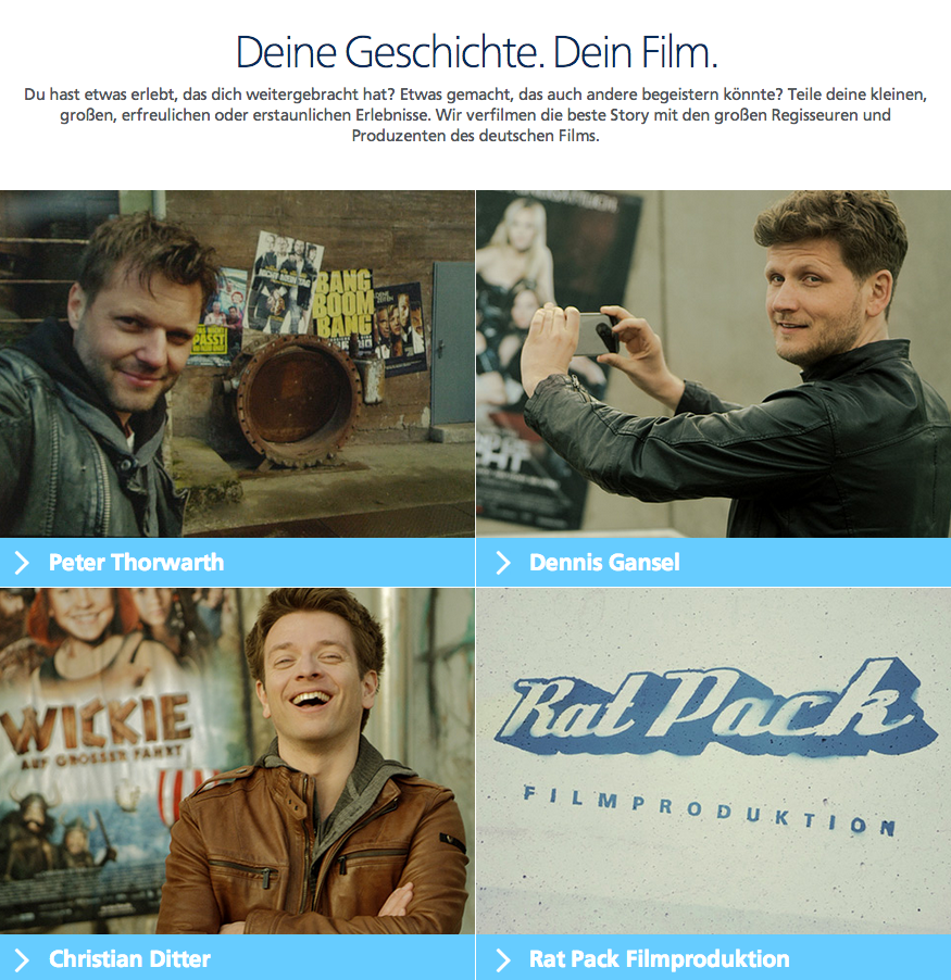 o2 Deine Geschichte Dein Film
