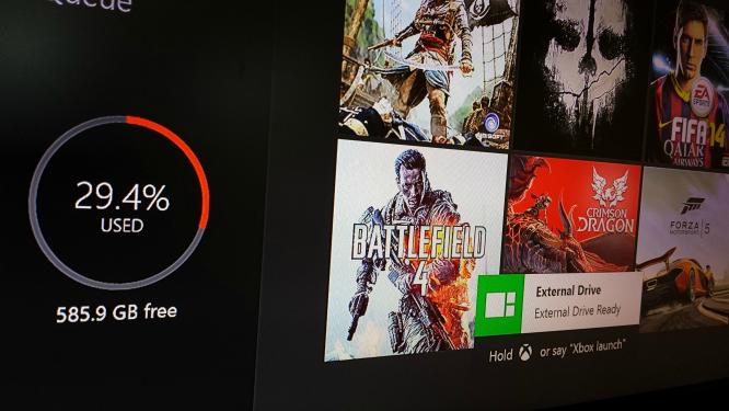 Xbox One: Externe Festplatten werden künftig unterstützt