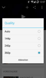 YouTube App 5.7 