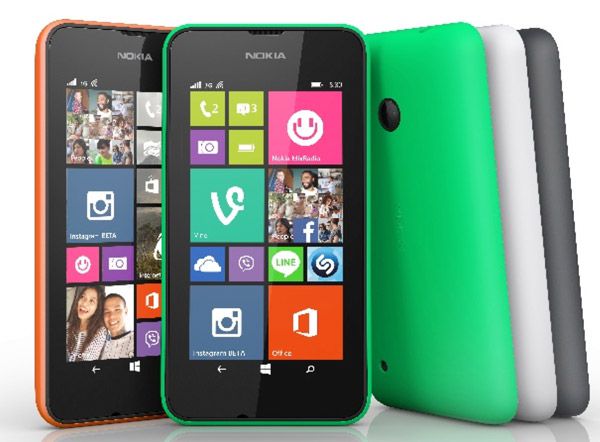 Microsoft Lumia 530: Smartphone für 99 Euro vorgestellt